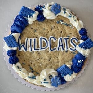 Wildcat Chocolate Chip Cookie Cake