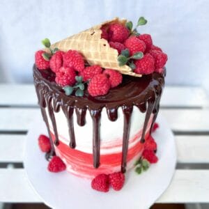 Rockin Raspberry Cake - Gluten Free