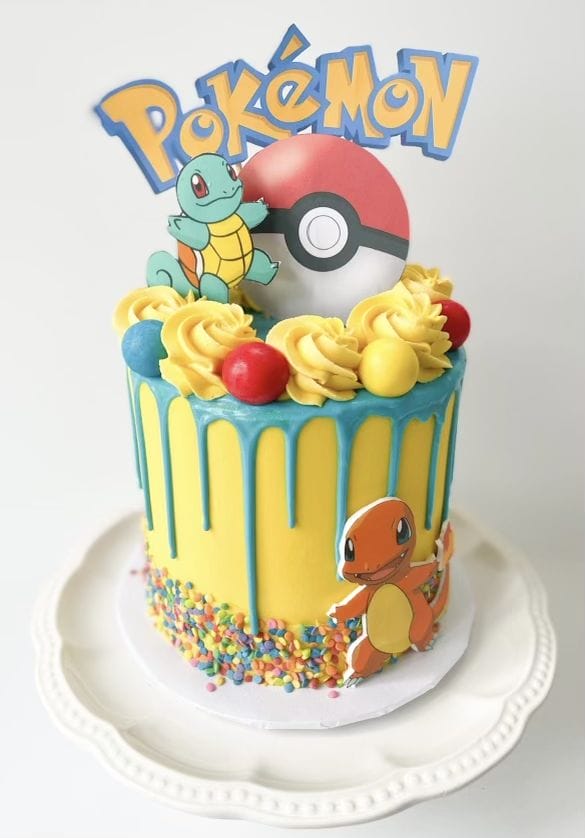 Pokemon Picture Cake