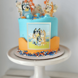 Bluey & Bingo Cake