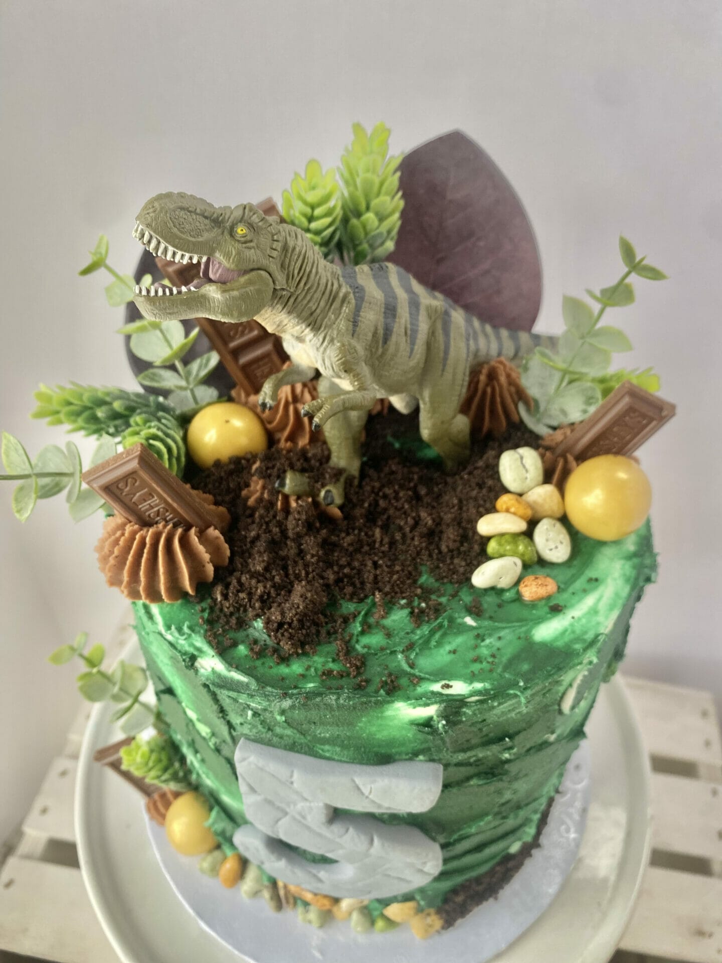 BEOXAGAR Three Inspired rex cake topper Dinosaur India | Ubuy