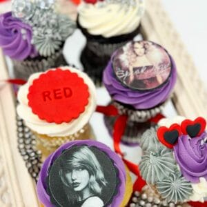 Taylor Swift Cupcakes (Red & Purple)