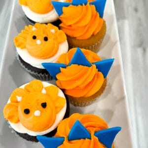 Dino Cupcakes