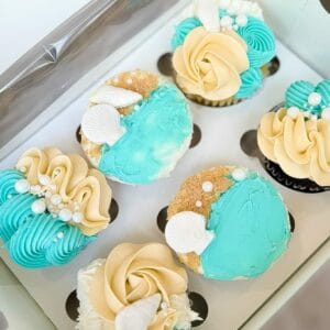 Seaside Serenity Cupcakes