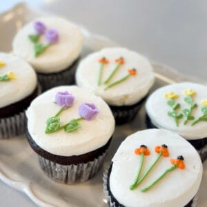 Wild Flower Cupcake Set
